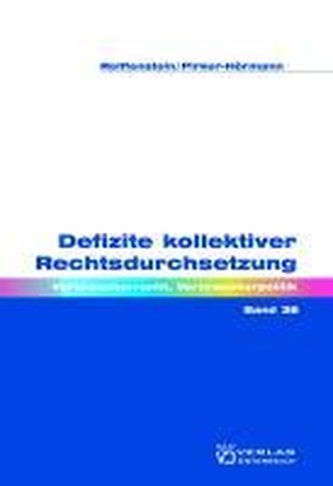 Defizite kollektiver Rechtsdurchsetzung