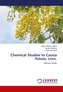 Chemical Studies In Cassia fistula. Linn.