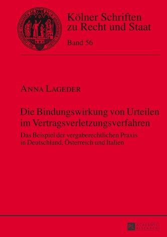 Die Bindungswirkung von Urteilen im Vertragsverletzungsverfahren