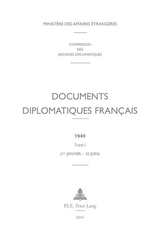 Documents diplomatiques français