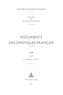 Documents diplomatiques français