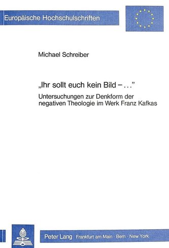 «Ihr sollt euch kein Bild - ....»
