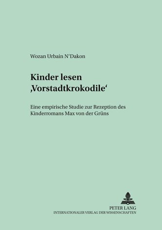 Kinder lesen Vorstadtkrokodile