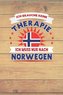 Ich Brauche Keine Therapie Ich Muss Nur Nach Norwegen: Kariertes Notizbuch Mit 120 Seiten Zum Festhalten Für Eintragungen Aller