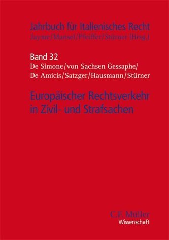 Europäischer Rechtsverkehr in Zivil- und Strafsachen