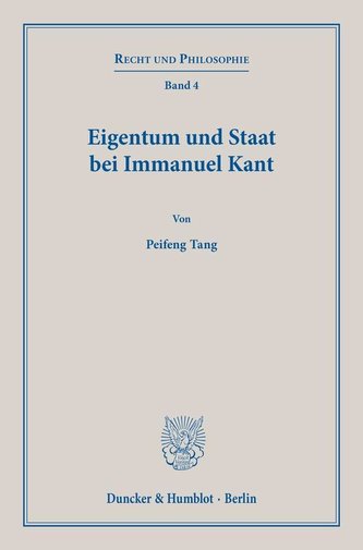 Eigentum und Staat bei Immanuel Kant