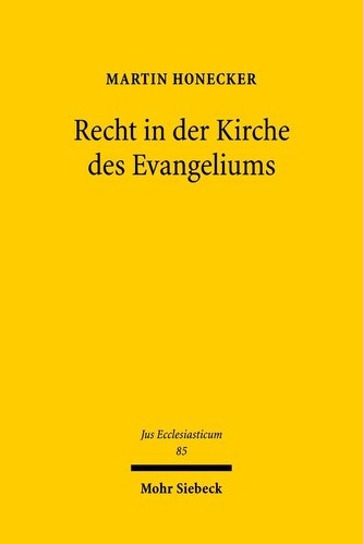 Recht in der Kirche des Evangeliums