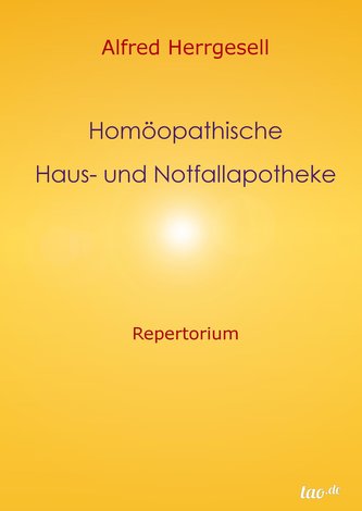Homöopathische Haus- und Notfallapotheke