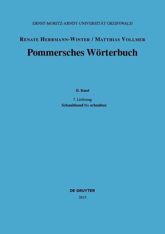 Pommersches Wörterbuch. II/7