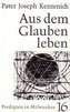 Aus dem Glauben leben