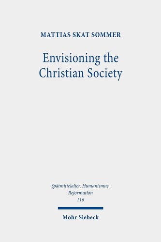 Envisioning the Christian Society