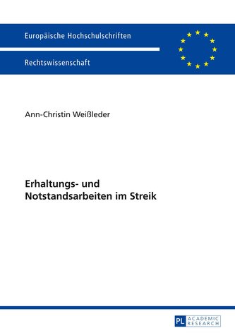 Erhaltungs- und Notstandsarbeiten im Streik