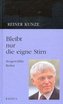 Bleibt nur die eigne Stirn