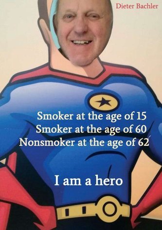 Smoker at the age of 15  Smoker at the age of 60  Nonsmoker at the age of 62