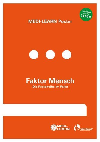 Faktor Mensch - Die Posterreihe im Paket (3 Poster)