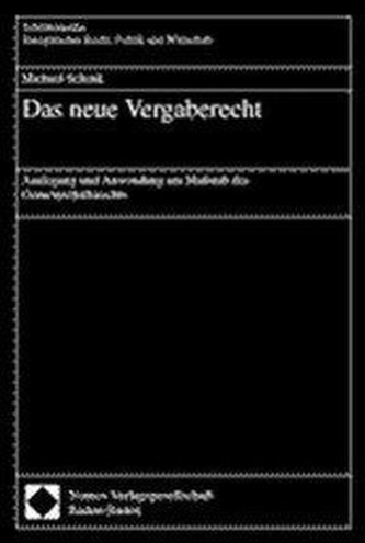 Das neue Vergaberecht