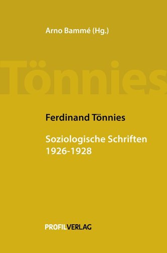 Soziologische Schriften 1929-1936