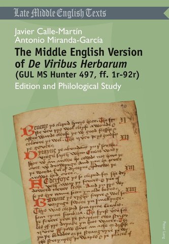 The Middle English Version of De Viribus Herbarum (GUL MS Hunter 497, ff. 1r-92r)