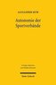 Autonomie der Sportverbände