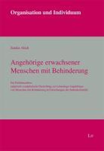 Angehörige erwachsener Menschen mit Behinderung