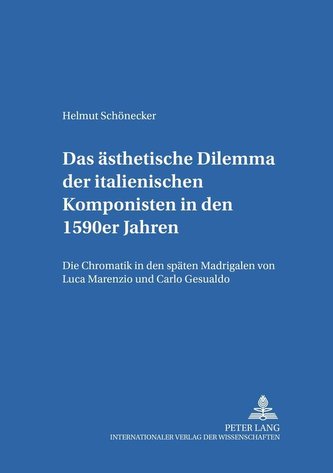 Das ästhetische Dilemma der italienischen Komponisten in den 1590er Jahren