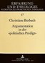 Argumentation in der «politischen Predigt»