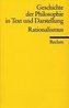 Geschichte der Philosophie 05 in Text und Darstellung. Rationalismus