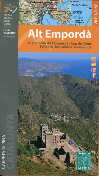 Alt Empordà Wanderkarte 1 : 50 000