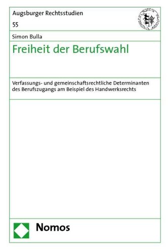 Freiheit der Berufswahl