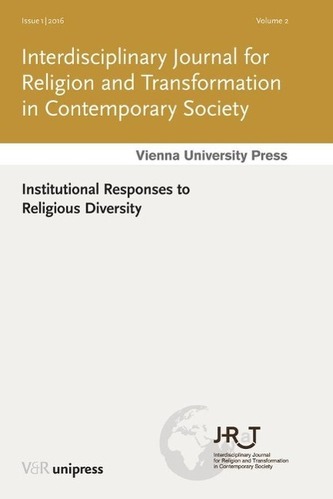 Institutional Responses to Religious Diversity Jg. 02 Heft 01
