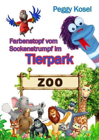 Farbenstopf vom Sockenstrumpf im Tierpark