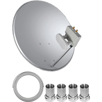 Satelitní komplet TELE SYSTEM Satelitní set 80 cm + Monobloc