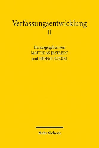 Verfassungsentwicklung II