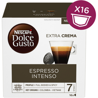 Kapsle Nescafé Dolce Gusto NESTLE Dolce Gusto ESPRESSO INTENSO Kapsle Nescafé Dolce Gusto NESTLE Dolce Gusto ESPRESSO INTENSO