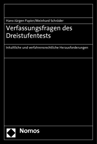Verfassungsfragen des Dreistufentests