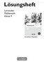 Lernstufen Mathematik 9. Schuljahr. Lösungen zum Schülerbuch. Differenzierende Ausgabe Nordrhein-Westfalen