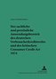 Der sachliche und persönliche Anwendungsbereich des deutschen Verbraucherkreditrechts und des britischen Consumer Credit Act 197