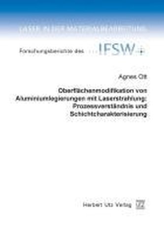Oberflächenmodifikation von Aluminiumlegierungen mit Laserstrahlung: Prozessverständnis und Schichtcharakterisierung
