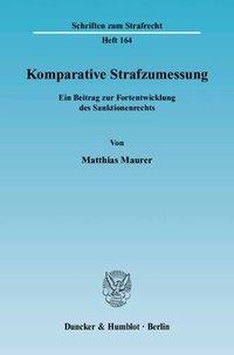 Komparative Strafzumessung