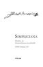 Simpliciana XXXIX (2017)