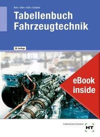 eBook inside: Buch und eBook Tabellenbuch Fahrzeugtechnik