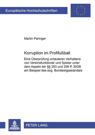 Korruption im Profifußball