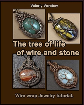 TREE OF LIFE OF WIRE AND STONE. WIRE WRA