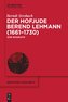 Der Hofjude Berend Lehmann (1661-1730)