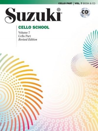 Suzuki Cello School 7 Revised, mit CD