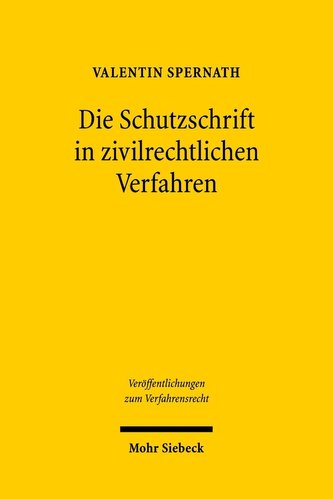 Die Schutzschrift in zivilrechtlichen Verfahren