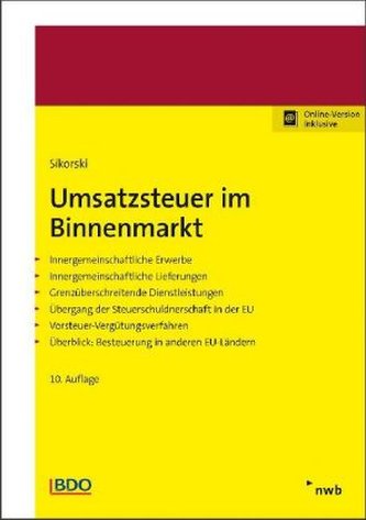Umsatzsteuer im Binnenmarkt