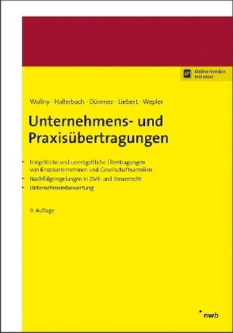 Unternehmens- und Praxisübertragungen