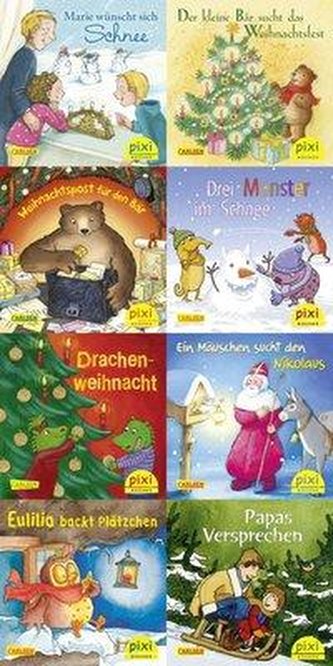 Pixi-Weihnachts-Box 35: Kling, Pixi, klingelingeling (8x8 Exemplare)