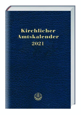 Kirchlicher Amtskalender 2021 - blau